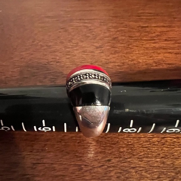 Vintage multi stone ring size 7.25 - Picture 3 of 6